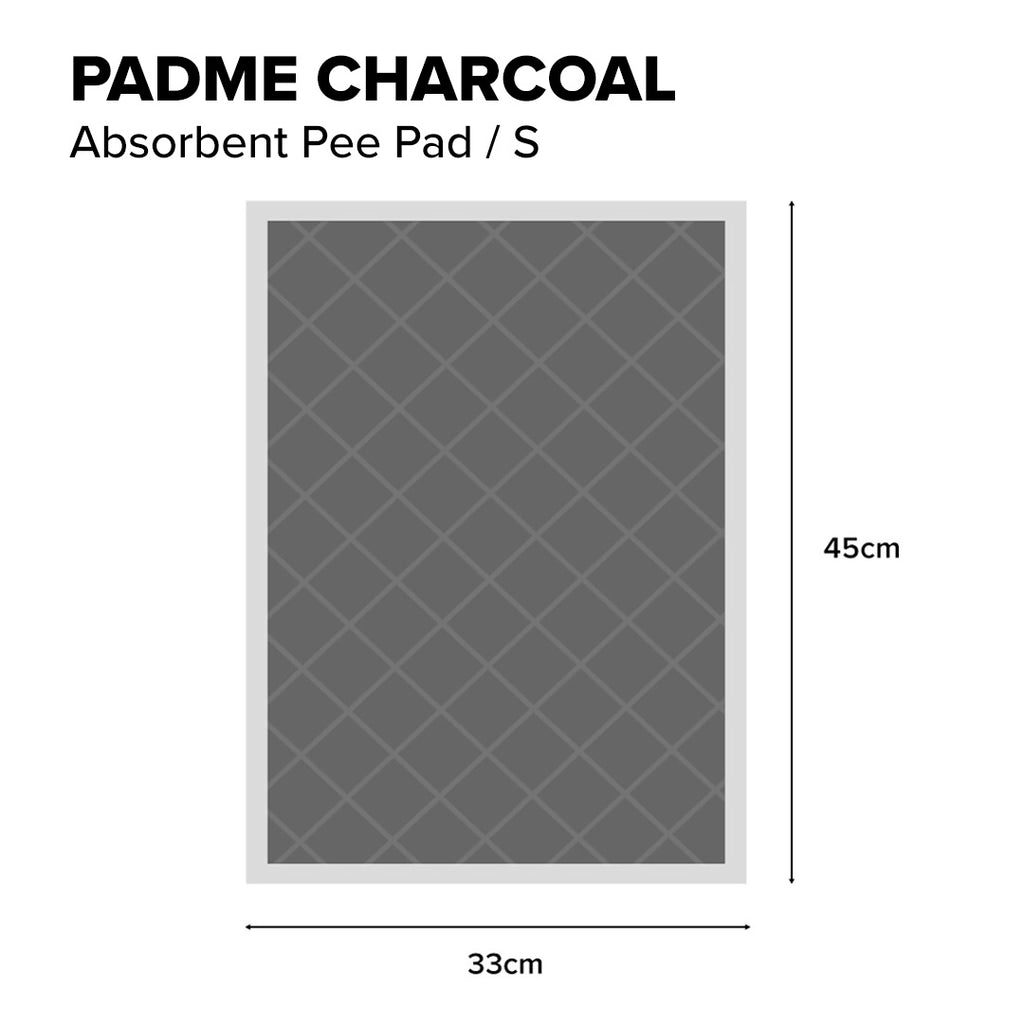 Charcoal Absorbent Pet Pee Pads | Waterproof Dog & Cat Training Pad (8 Packs/Order)