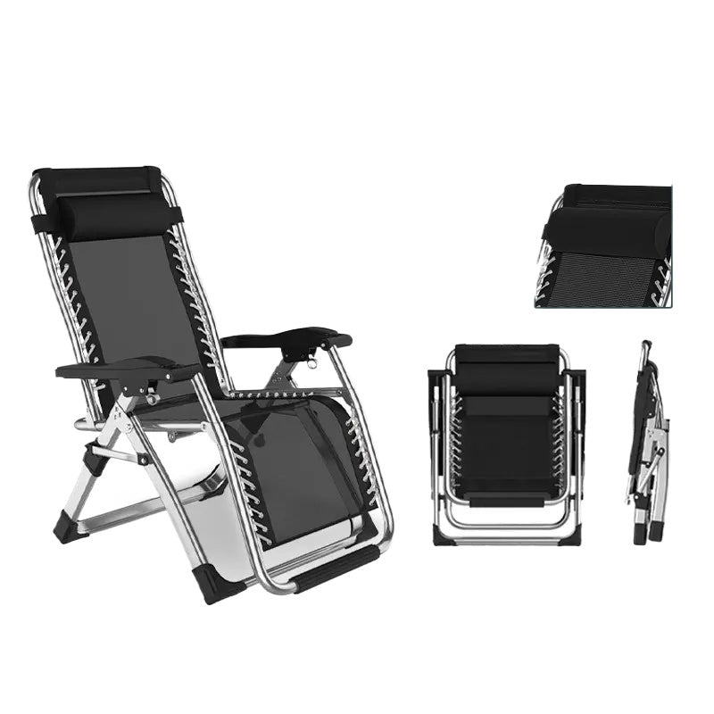 Foldable Zero Gravity Recliner Chair with Headrest
