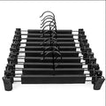 testing product - Black Metal Clip Trouser Hangers (Set of 10)