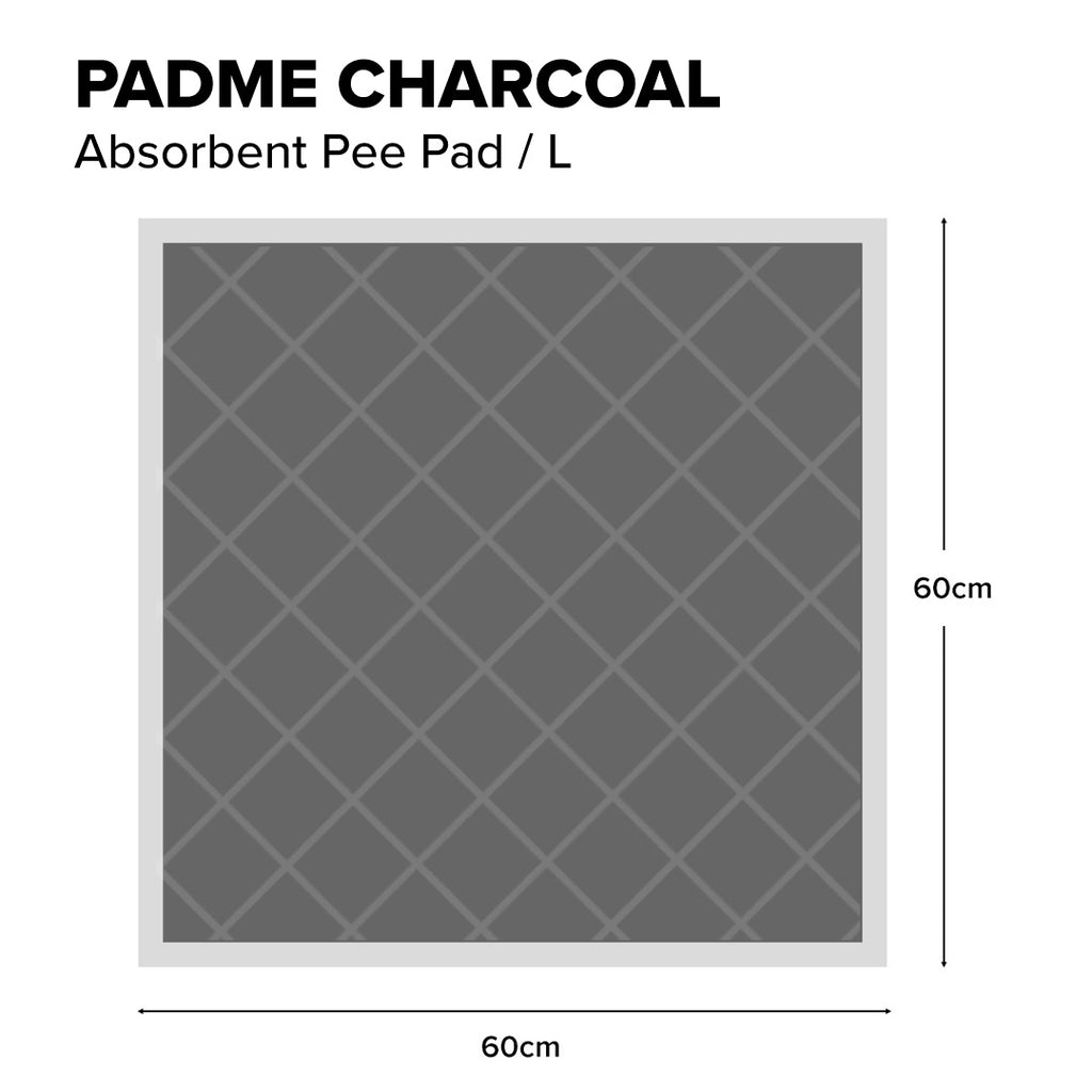 Charcoal Absorbent Pet Pee Pads | Waterproof Dog & Cat Training Pad (8 Packs/Order)