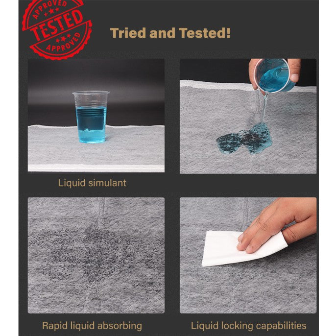 Charcoal Absorbent Pet Pee Pads | 5-Layer Odour Control (4 Packs/Order)