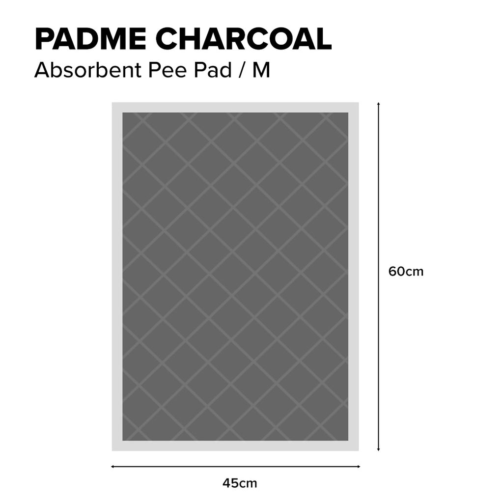 Charcoal Absorbent Pet Pee Pads | Waterproof Dog & Cat Training Pad (8 Packs/Order)