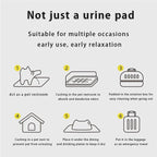 Absorbent Pet Training Pee Pads for Dogs & Cats (8 Packs/Order)