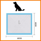 Absorbent Pet Training Pee Pads for Dogs & Cats (8 Packs/Order)
