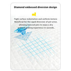 Absorbent Pet Training Pee Pads for Dogs & Cats (8 Packs/Order)