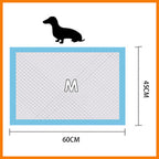 Absorbent Pet Training Pee Pads for Dogs & Cats (8 Packs/Order)